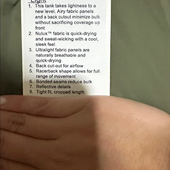 Lululemon Tank - Picture 6 of 6